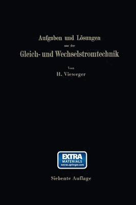 bokomslag Aufgaben und Lsungen aus der Gleich- und Wechselstromtechnik