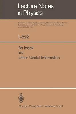An Index and Other Useful Information 1