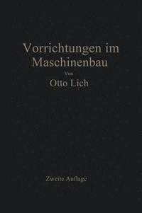 bokomslag Vorrichtungen im Maschinenbau