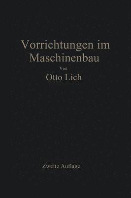 bokomslag Vorrichtungen im Maschinenbau