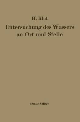 Untersuchung des Wassers an Ort und Stelle 1