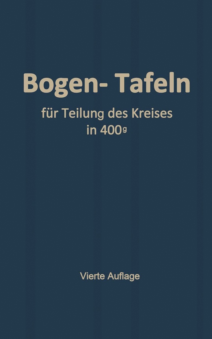 Taschenbuch zum Abstecken von Kreisbogen mit und ohne Übergangsbogen