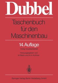bokomslag Taschenbuch fr den Maschinenbau