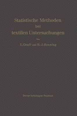 Statistische Methoden bei textilen Untersuchungen