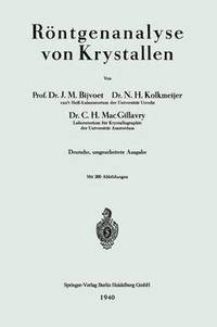 bokomslag Rntgenanalyse von Krystallen