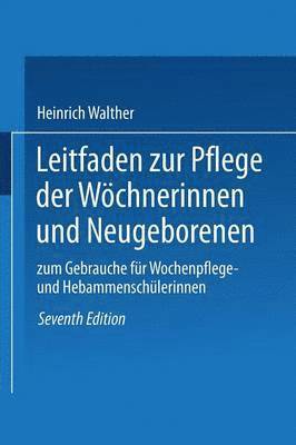 bokomslag Leitfaden zur Pflege der Wchnerinnen und Neugeborenen