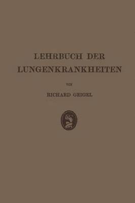 Lehrbuch Der Lungenkrankheiten
