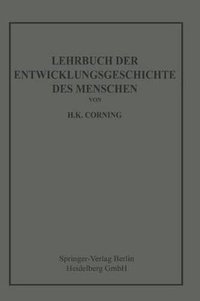 bokomslag Lehrbuch der Entwicklungsgeschichte des Menschen