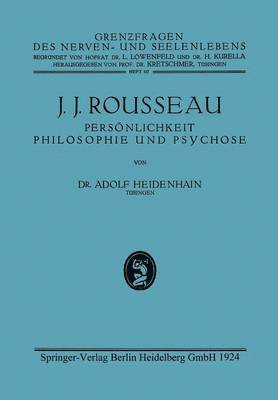 bokomslag J. J. Rousseau