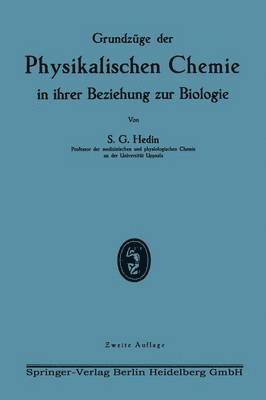 Grundzge der Physikalischen Chemie in ihrer Beziehung zur Biologie 1