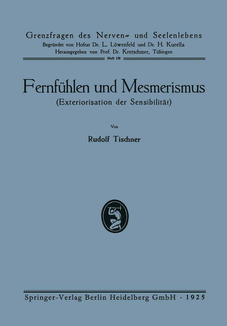 Fernfhlen und Mesmerismus 1