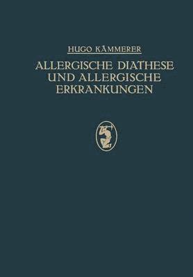 bokomslag Allergische Diathese und Allergische Erkrankungen