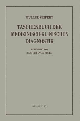 bokomslag Taschenbuch der Medizinisch Klinischen Diagnostik