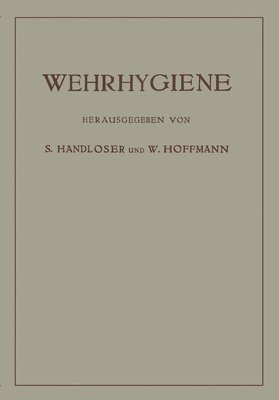 Wehrhygiene 1