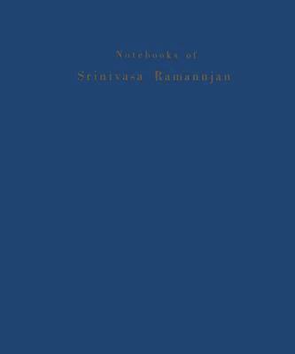 bokomslag Notebooks of Srinivasa Ramanujan