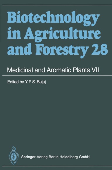 Professor Dr. Y. P. S. Bajaj - Medicinal and Aromatic Plants VII, Häftad
