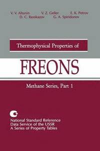 bokomslag Thermophysical Properties of Freons