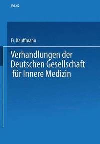 bokomslag Verhandlungen der Deutschen Gesellschaft fr Innere Medizin