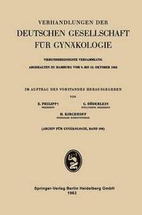 bokomslag Vierunddreissigste Versammlung Abgehalten zu Hamburg vom 9. bis 13. Oktober 1962