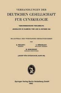 bokomslag Vierunddreissigste Versammlung Abgehalten zu Hamburg vom 9. bis 13. Oktober 1962