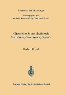 bokomslag Allgemeine Sinnesphysiologie Hautsinne, Geschmack, Geruch