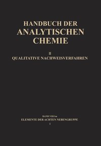 bokomslag Elemente der Achten Nebengruppe I