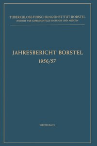 bokomslag Jahresbericht Borstel