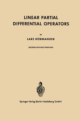 bokomslag Linear Partial Differential Operators