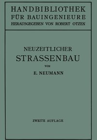 bokomslag Der neuzeitliche Straßenbau