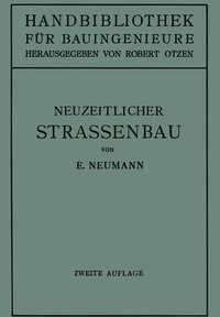 bokomslag Der neuzeitliche Straenbau