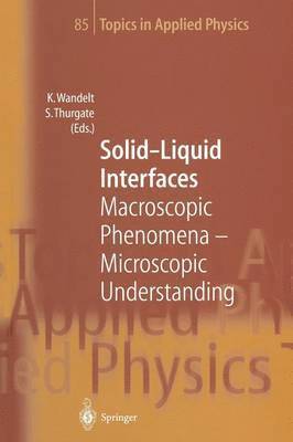 Solid-Liquid Interfaces 1
