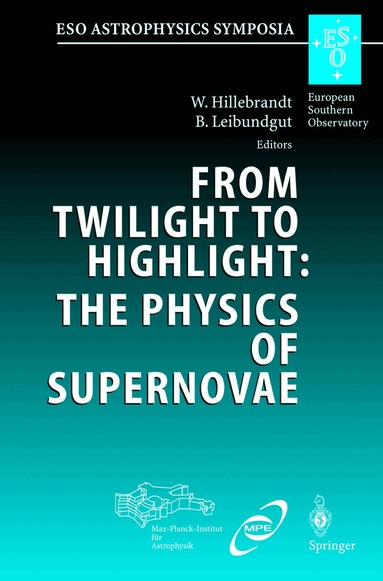 Wolfgang Hillebrandt, Bruno Leibundgut - From Twilight to Highlight: The Physics of Supernovae, Häftad