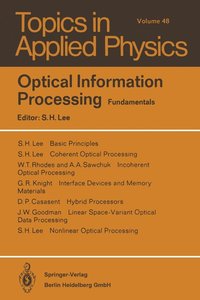 bokomslag Optical Information Processing