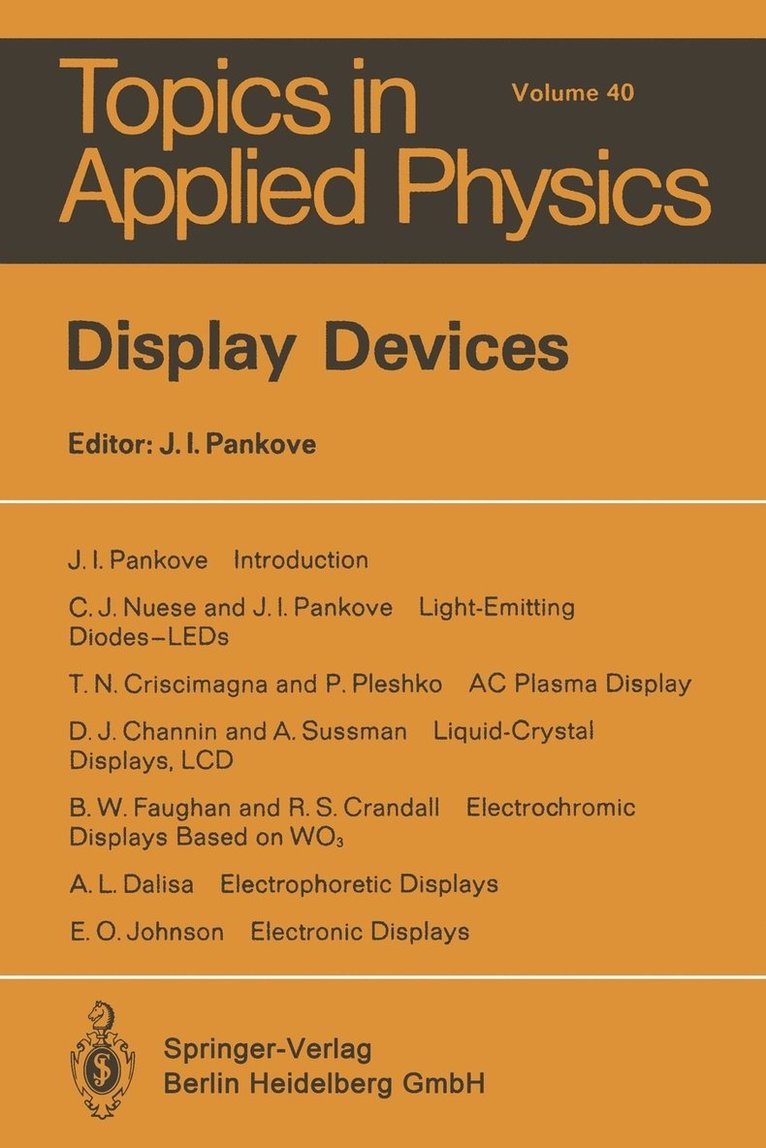Display Devices 1