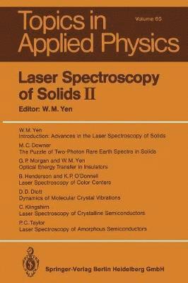 Laser Spectroscopy of Solids II 1