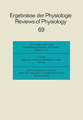 bokomslag Ergebnisse der Physiologie Biologischen Chemie und experimentellen Pharmakologie / Reviews of Physiology Biochemistry and Experimental Pharmacology