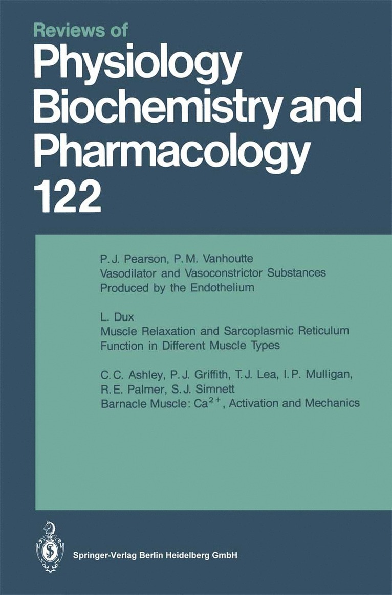 Reviews of Physiology, Biochemistry and Pharmacology 1