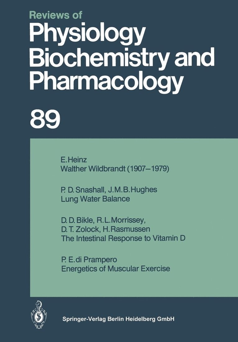 Ergebnisse der Physiologie, biologischen Chemie und experimentellen Pharmakologie 1