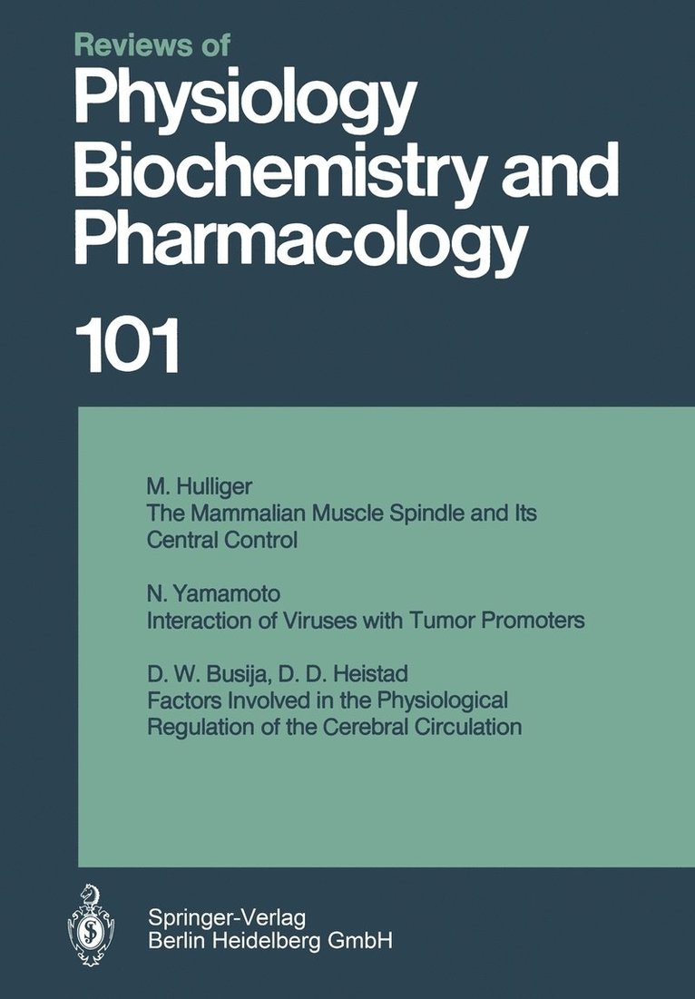 Reviews of Physiology, Biochemistry and Pharmacology 1