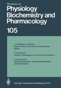 bokomslag Reviews of Physiology, Biochemistry and Pharmacology