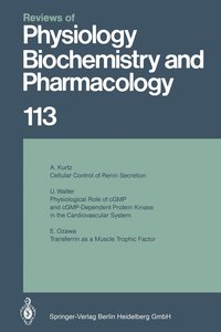 bokomslag Reviews of Physiology, Biochemistry and Pharmacology