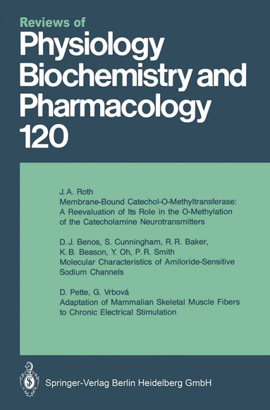 bokomslag Reviews of Physiology, Biochemistry and Pharmacology