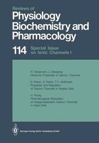 bokomslag Special Issue on Ionic Channels