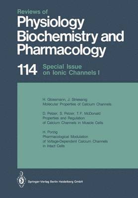 Special Issue on Ionic Channels 1