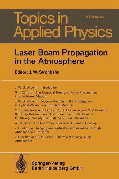 bokomslag Laser Beam Propagation in the Atmosphere