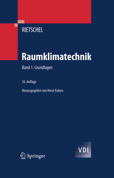 Hermann Rietschel, Horst Esdorn - Raumklimatechnik, Häftad