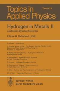 bokomslag Hydrogen in Metals II