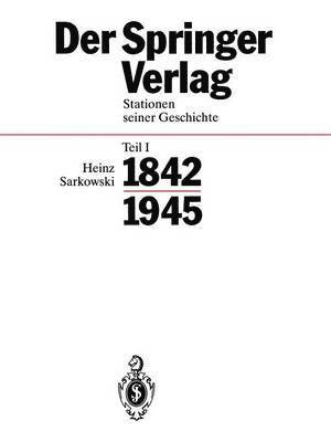 bokomslag Der Springer-Verlag