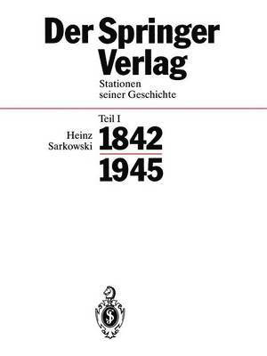 bokomslag Der Springer-Verlag