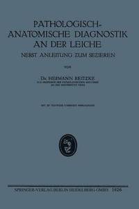 bokomslag Pathologisch-Anatomische Diagnostik an der Leiche